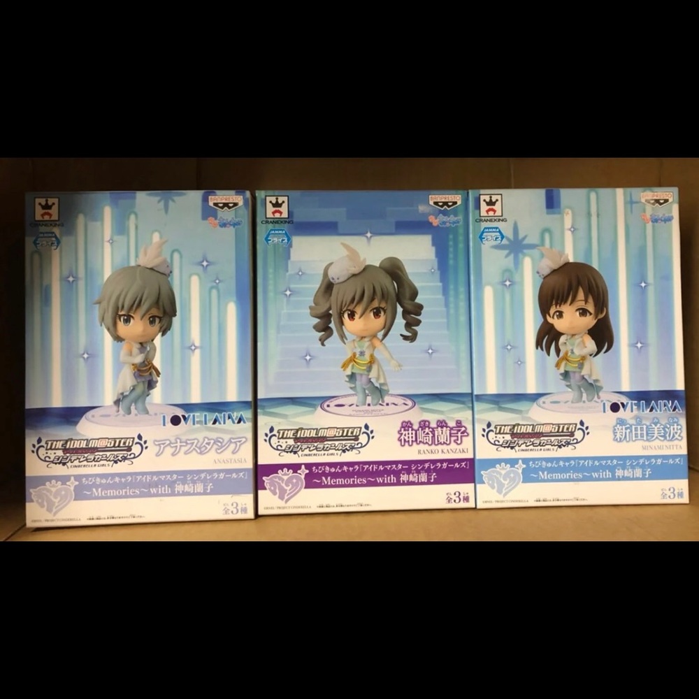 The idol master Anime Figures